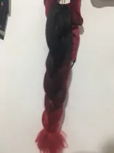 SmartBraid-trenza de cabello trenzado Jumbo, Color degradado, 24 pulgadas, caja de extensión de 100g, trenzada de cabello rubio, Rosa, Verde, africano