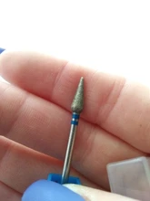 Fresas de diamante para manicura, accesorios de herramientas de pulido de Gel, 1 Uds.