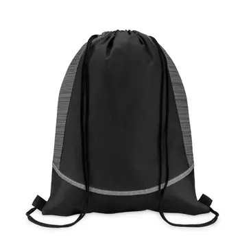 

Lot 25 PCs rope Bag in nonwoven WOFF Black, Measures