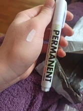 Rotulador blanco para pintura al óleo, rotulador para neumáticos de coche, resistente al agua, marcador de pintura, grafiti, X6HB