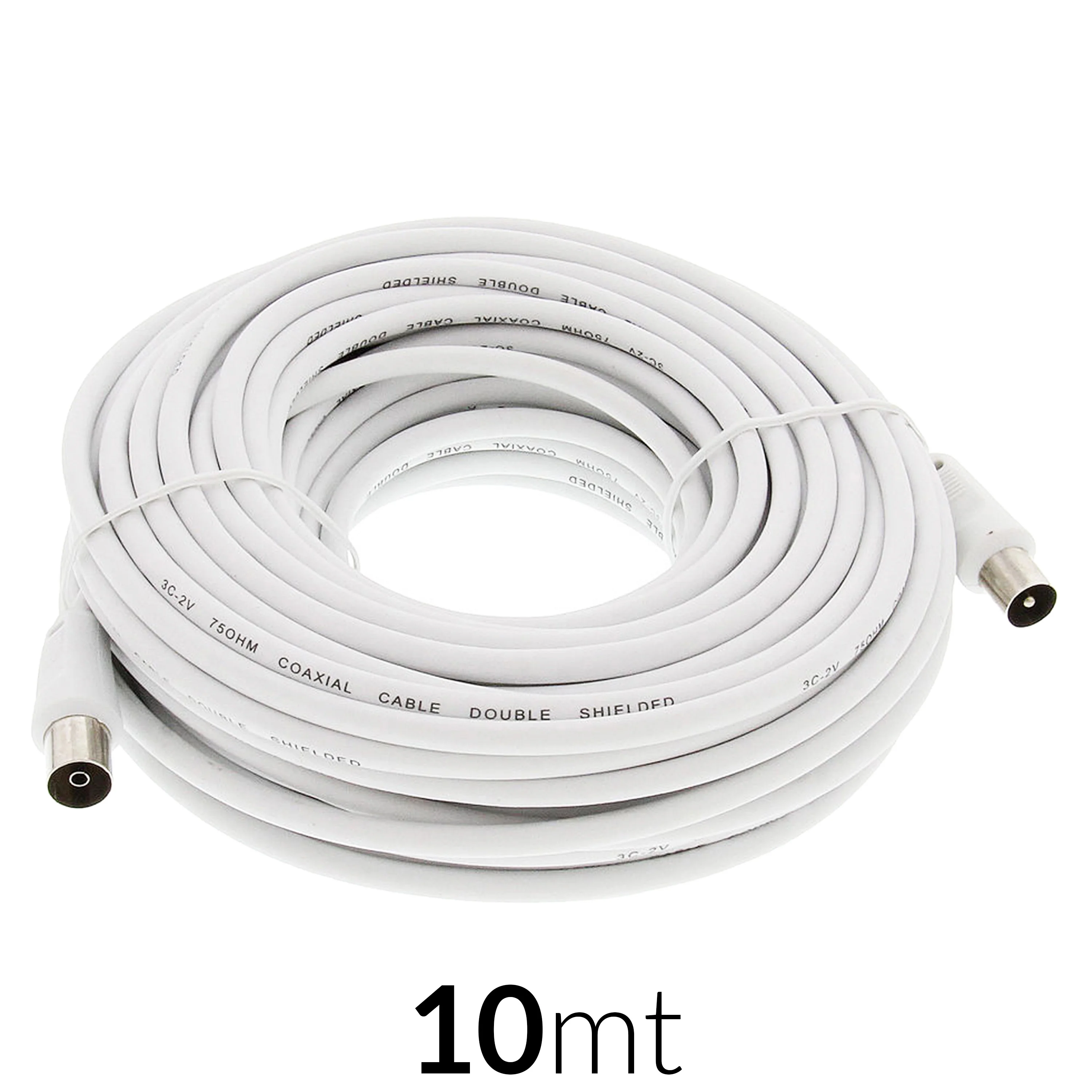 Cavo Coassiale Tv 3,5 Mm Bianco Al Taglio Acquista Da OBI - Foto 9