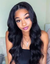 Extensiones de cabello humano Remy brasileño, Color negro, 1B