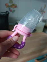 1 Uds bebé pingüino Mordedor tetina fruta alimentos Mordedor Silicona Bebe de Silicona mordedores de seguridad de morder alimentos Mordedor