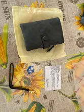 SMOOZA-Cartera de Piel de Mujer, Cartera de Piel de Mujer, billetera mate corta, billetera de Mujer con tres tarjetas plegables, 2020