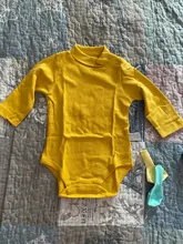 Body de manga larga para bebé recién nacido, disfraz de algodón, mono Unisex con cierre lateral y cuello alto de 3 a 24M, ropa de diseño