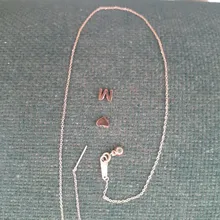 EManco-collar de acero inoxidable dorado con inicial para mujer, gargantilla de cadena con corazón y letras, joyería de nombre personalizada, 316L