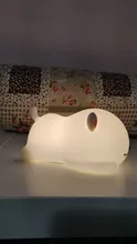 Bedside-Lamp Night-Light Touch-Sensor Remote Bedroom Baby Gift Rechargeable Silicone