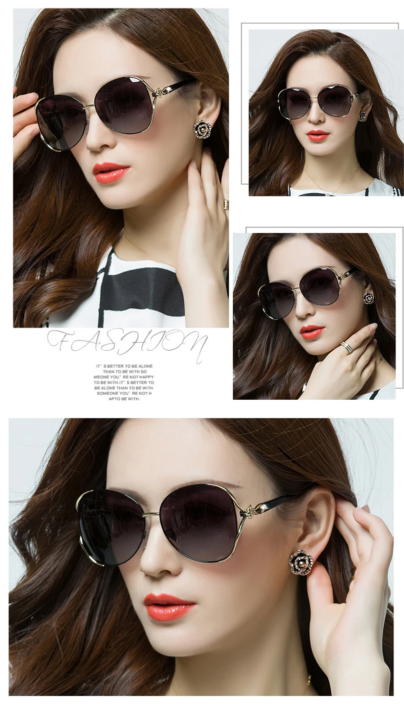 Women Big Rimmed Fashion Oversize Sunglasses Designer Rhinestones Decoration Butterfly Eyewear Sun Glasses