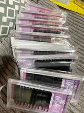 MASSCAKU-Extensión de pestañas postizas, maquillaje superlargo y fácil de Fanning, 8-20mm, floración rápida, 2d-20d, para construcción