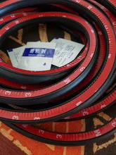 Coche tira junta de la puerta de goma grande tipo D tira de sellado para puerta de coche de ruido Universal coche Epdm caucho impermeable coche de sellos para Auto