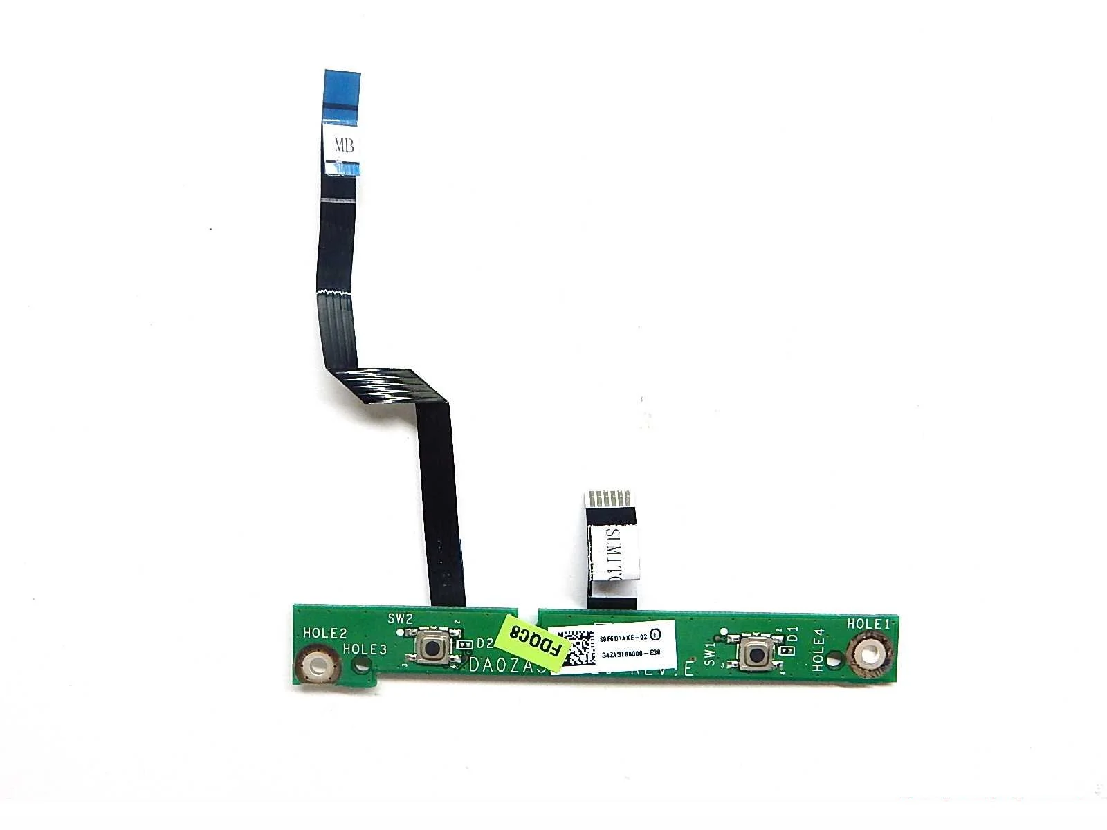 Плата кнопок тачпада с шлейфами DA0ZA3TR4E0 REV:E SUMI T0M0-C Acer Aspire One ZA3 751H (б/у) | Компьютеры и