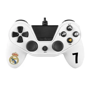 

Wired controller Real Madrid Pro4 White for PS4, PS3 and PC