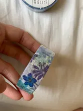 Cinta adhesiva decorativa de arcoíris de 15mm de ancho, cinta Washi para enmascarar Flores, etiqueta adhesiva para álbum de recortes, papelería japonesa