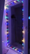 Light Garland Led-Strip Battery-Operated Christmas-Decoration Outdoor 10M 2M 5M Home
