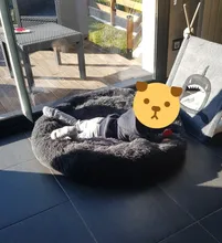 Saco de dormir en invierno para mascotas, caseta de lecho de gatos y perros supersuave, saco de dormir largo y afelpado para cachorros, esterilla portátil, tamaño de 46/50/60cm