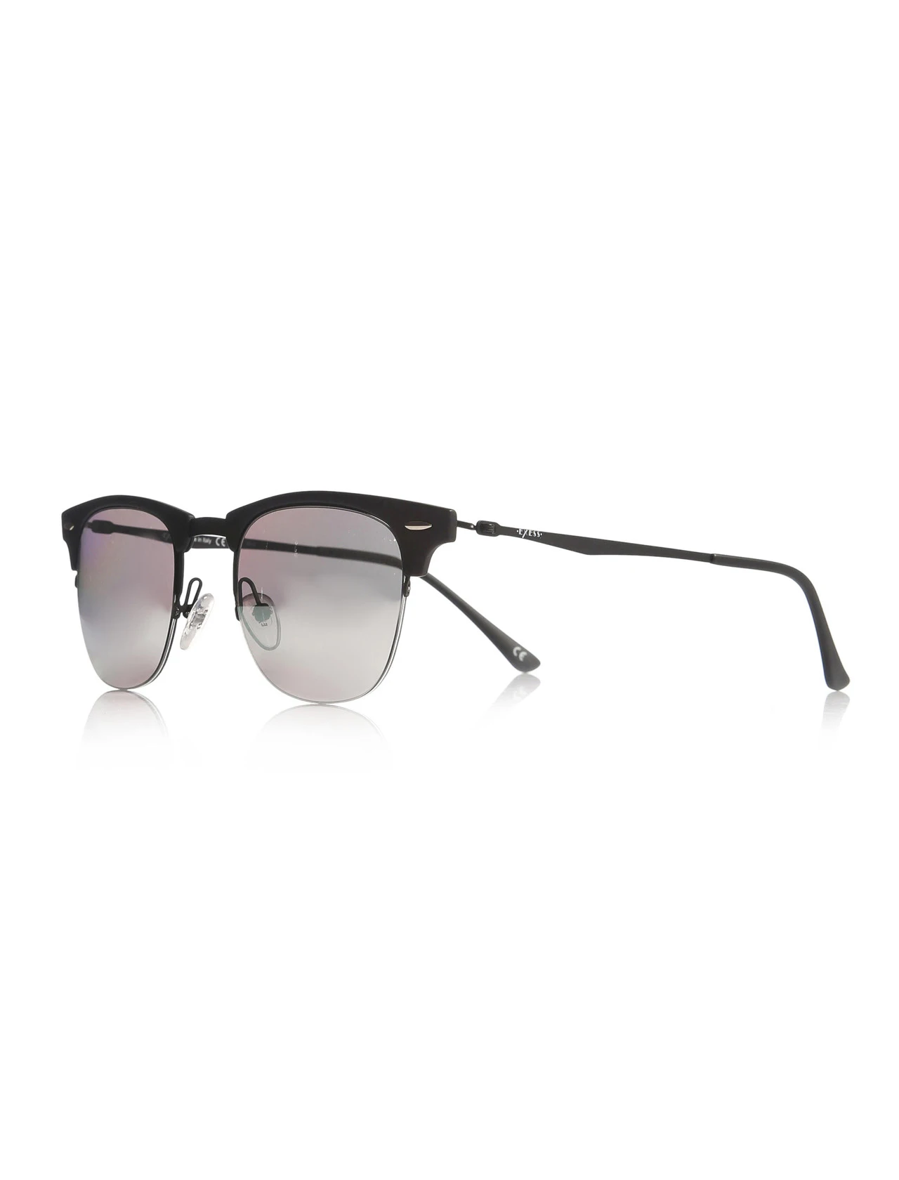 

Unisex sunglasses e 9770 d907et clubmaster black organic square square 49-22-140 exess