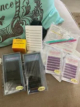 Pbt Eyelash-Extension CURL Faux-Mink-Lash Natural Korean Handmade Mix Soft L/LU 7--15/15-20/20-25mm