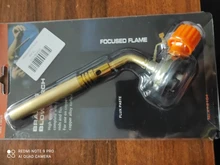 Quemador de butano para soldar, pistola de llama de Gas, lanzallamas de soldadura portátil para exteriores, acampada, barbacoa, equipo de soldadura