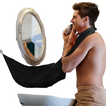 

Cape collect beard hairs beard Cape shaving man suckers and Velcro