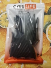 CyeeLife 50 unids/lote Nylon dardo ejes 2BA 48mm hilo de rosca de plástico Rod tallos dardos accesorios estándar para 2BA tornillo Tres