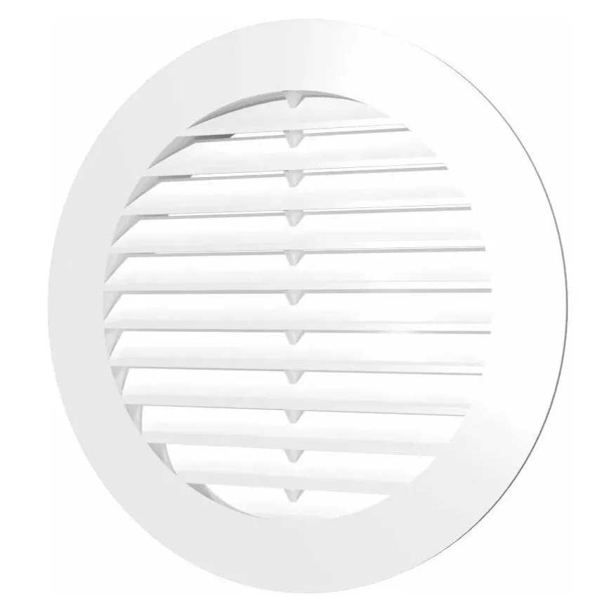 6093, Решётка вентиляционная (белая 