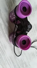Binoculares de goma 4x30 para niños, telescopio antideslizante, portátil, regalos para exteriores, HB88