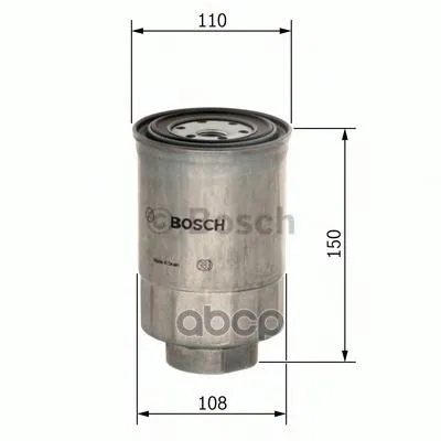 Фильтр Топливный Kamaz 4000-Serie, 5000-Serie, 6000- Bosch арт. F026402039