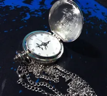 Anime Necklace Watch Pendant Fob-Clock Pocket-Watch Fullmetal Alchemist Japan Gifts-Sets