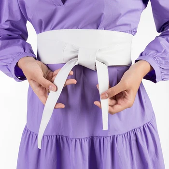 

Sash wide leather intrico