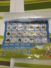 Cuadro interactivo electrónico de pared con alfabeto que habla ABC y 123s y cartel de música el mejor juguete educativo para niños pequeños