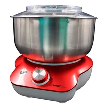 Миксер FIRST FA-5259-2-RE(Мощность 800 Вт, чаша объемом 5 л, 6 скоростей, 3 насадки