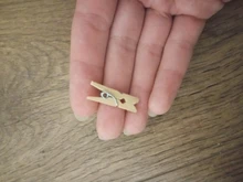 Clips de madera hechos en China, pinzas para fotos, pinza de ropa artesanal, decoración, escuela, oficina, 25mm, 35mm, 45mm, 60mm, 72mm