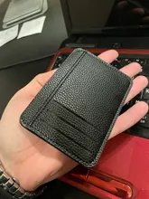 Rfid Cartera de hombre clásica Mini tarjetas de cuero de PU funda, soporte mujeres Banco tarjeta de identificación de crédito fundas de pasaporte Bolso pequeño bolso
