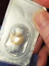 LAREEN 2 unids/par Color de lente de contacto polvo de oro visión serie lentes de contacto Natural brillante de Color de lente de contacto para el ojo