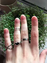 10 unids/set moda minimalista Punk Midi redondo anillo de conjunto para mujer Bohemia Vintage Metal dedo nudillo anillos de joyería