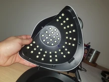 Lámpara de uñas LED UV de 120W, secador de uñas de secado rápido, para manicura y pedicura, Salón Profesional de manicura, 57 LED