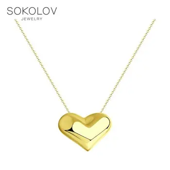 

Necklace SOKOLOV Silver fashion jewelry silver 925 women's/men's, male/female, women's male