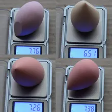 Esponja de maquillaje profesional, almohadillas cosméticas de varios tamaños para base correctora, crema, maquillaje suave, 2-8 Uds.