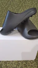 Fujin-Zapatillas con suela gruesa para hombre y mujer, Zapatillas de casa a la moda, Boca de pescado interior, fondo plano, informales, deslizantes, novedad de 2021