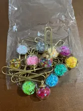 Domikee-clips de papel marcapáginas de metal para oficina y escuela, bonitos y creativos, clips de nota fina para estudiantes, suministros de papelería