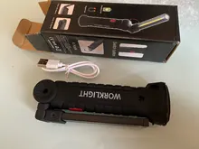 Torch Waterproof Hanging-Lamp Work-Light Tactical-Flashlight Usb Rechargeable Magnetic-Lanterna