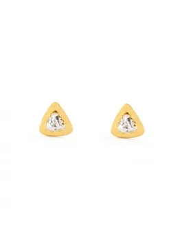 

Baby earrings or girl Triangle on Cubic Zirconia
