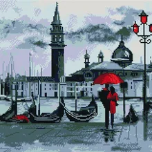 Алмазная мозаика GF 1650 Прогулка по Венеции 40*50