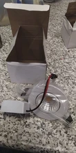 Spot-Light Ceiling-Lamp Led-Decoration Led Dimmable DBF Body-Recessed Black/white COB