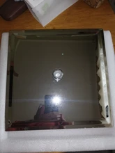 EVERSO-Cabezal de ducha de lluvia de acero inoxidable, ultrafino, acabado cromado, redondo y cuadrado, 12/10/8/6/4 pulgadas