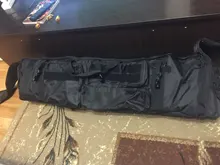 Case Gun-Bag Rifle-Backpack Shoulder-Strap Shooting Airsoft M249 Tactical Military 