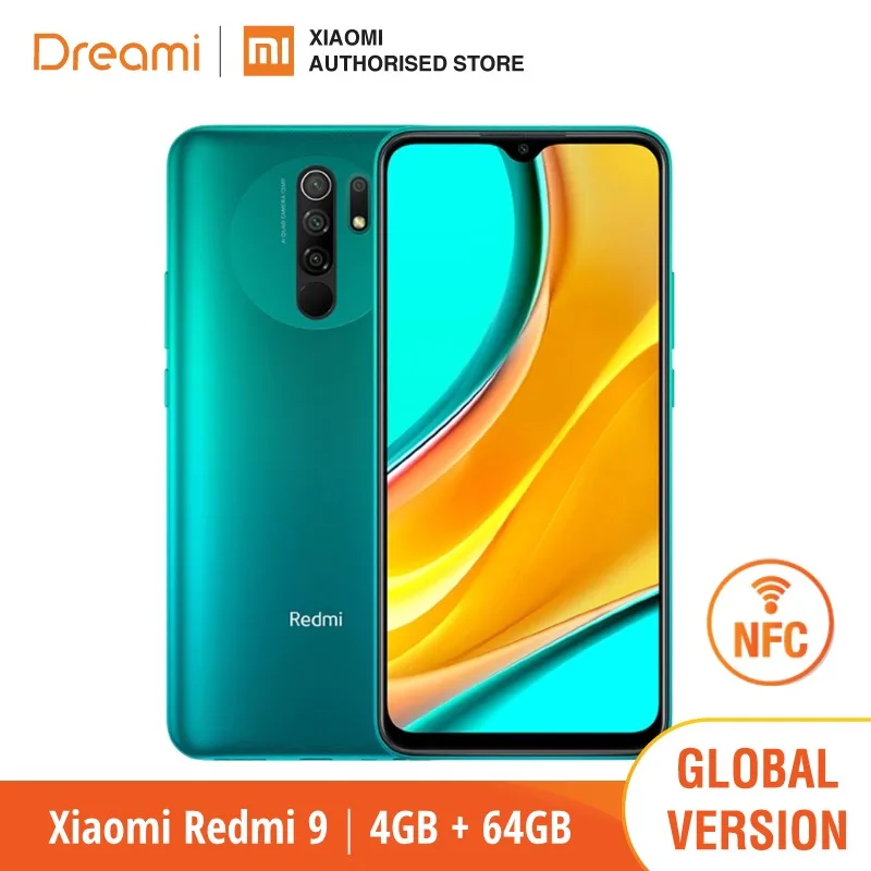 Глобальная версия Xiaomi Redmi 9 64 Гб ROM 4 RAM NFC вариант (абсолютно новая/герметичная) redmi9