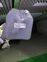 Raptor 10*12 pulgadas NIJ nivel IIIA PE a prueba de balas balísticos placa Nivel 3A sola balísticos a prueba de balas Panel armadura de cuerpo