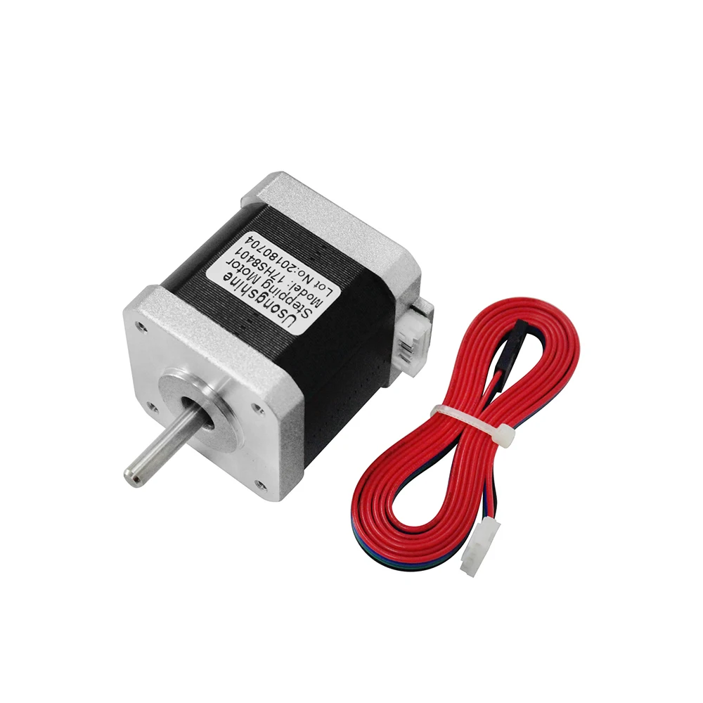 Usongshine 5 шт./лот 4 свинец 17HS8401 мотор Nema17 шаговый двигатель с проводами 42 1.8A CE Рош ЧПУ