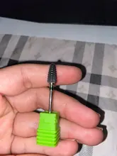 Cortador de carburo de tungsteno de alta calidad, broca para uñas, resistente al desgaste, manicura, pulido, herramientas de pulido de cutículas para taladro de manicura, 1 ud.